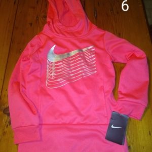 New no tag Nike girl hoody hoodie sz 6
